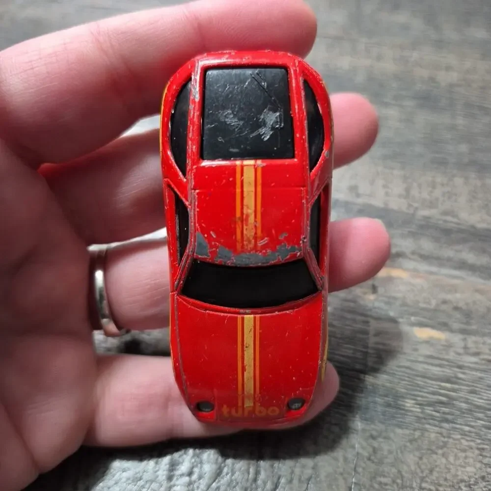 Vintage Hot Wheels P-928 Red 928 Turbo Porsche Mattel Inc 1982 Made in Hong Kong